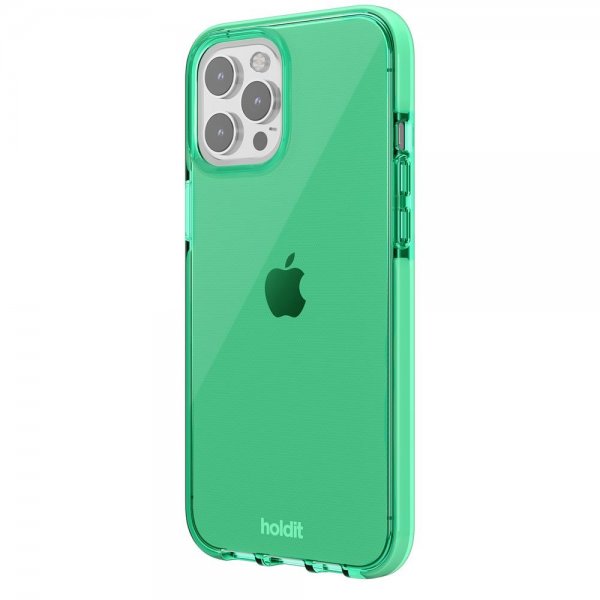 holdit iPhone 12 Pro Max -suojakuori Seethru Grass Green