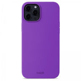 holdit iPhone 12 Pro Max -silikonikuori, kirkkaan violetti
