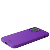 holdit iPhone 12 Pro Max -silikonikuori, kirkkaan violetti