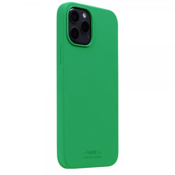 holdit iPhone 12 Pro Max Silikonikuori Grass Green