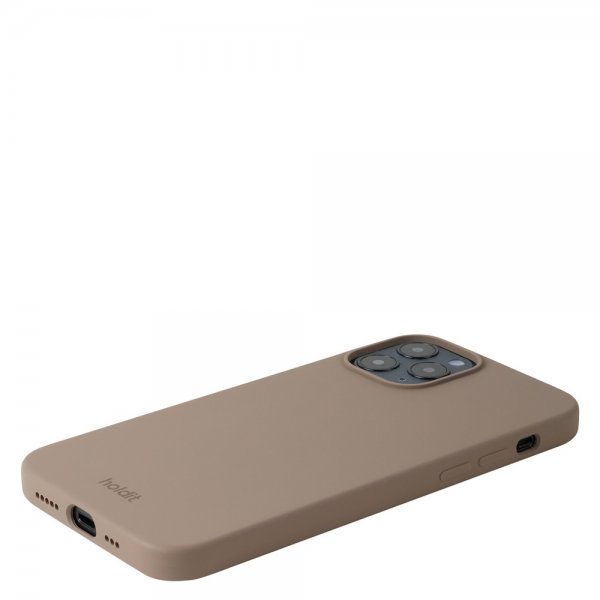 holdit iPhone 12 Pro Max Silikonikuori Mocha Brown