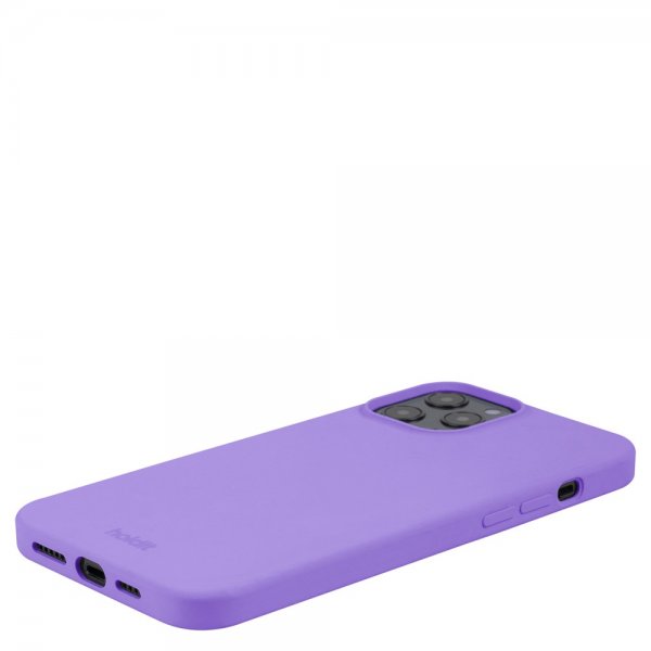 holdit iPhone 12 Pro Max Kuori Silikoni Violetti