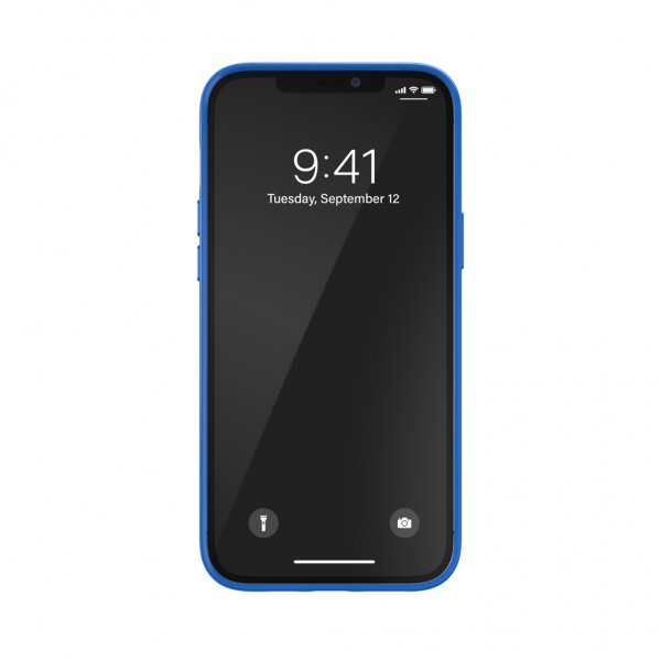 Adidas iPhone 12 Pro Max Kuori Snap Kotelo Trefoil Sininen