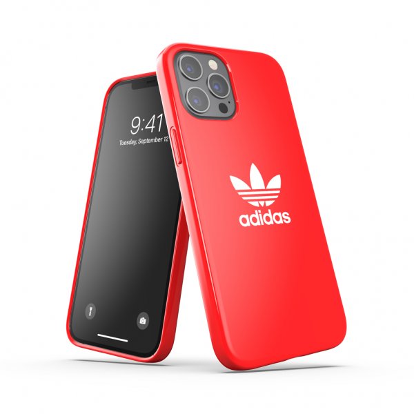 Adidas iPhone 12 Pro Max Kuori Snap Case Trefoil Scarlet