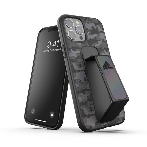 Adidas iPhone 12 Pro Max -kuoret SP Grip Case, musta