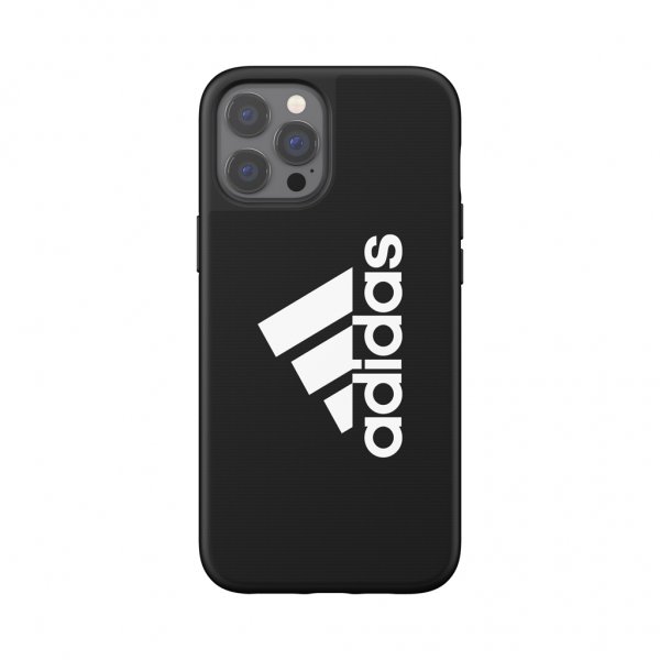 Adidas iPhone 12 Pro Max Kuori SP Iconic Sports Kotelo Musta