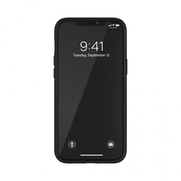 Adidas iPhone 12 Pro Max Kuori SP Iconic Sports Kotelo Musta