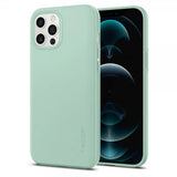 Spigen iPhone 12 Pro Max -kuori Thin Fit Apple Mint