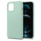 Spigen iPhone 12 Pro Max -kuori Thin Fit Apple Mint
