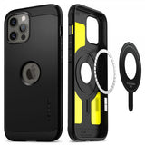 Spigen iPhone 12 Pro Max -suojakuori Tough Armor Mag, musta