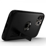 Spigen iPhone 12 Pro Max -suojakuori, Tough Armor, musta