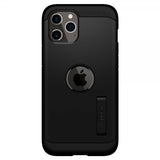 Spigen iPhone 12 Pro Max -suojakuori, Tough Armor, musta