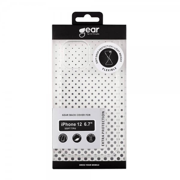 Gear iPhone 12 Pro Max Kuori TPU Kirkas