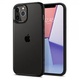 Spigen iPhone 12 Pro Max Kuori Ultra Hybrid Mattamusta
