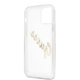 Guess iPhone 12 Pro Max Kuori Vintage Script Kulta Kirkas