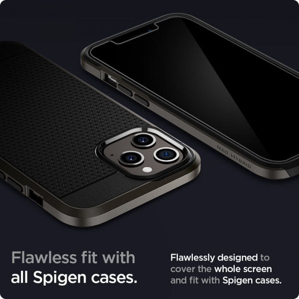Spigen iPhone 12 Pro Max -näytönsuoja GLAS.tR EZ Fit 2-pakkaus