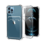 iPhone 12 Pro Max Kuori Korttipidike Iskunkestävä Kirkas