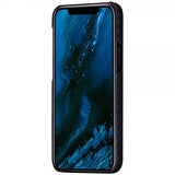 Pitaka iPhone 12/iPhone 12 Pro -kuori MagEZ Case Musta/Harmaa Twill