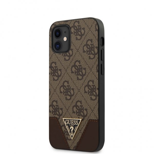 Guess iPhone 12 Mini Kuori 4G Ruskea