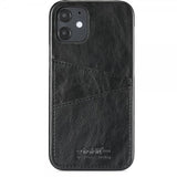 holdit iPhone 12 Mini -suojakuori korttipaikalla, musta
