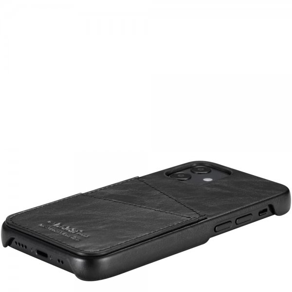holdit iPhone 12 Mini -suojakuori korttipaikalla, musta