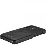 holdit iPhone 12 Mini -suojakuori korttipaikalla, musta