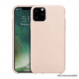 Xqisit iPhone 12 Mini Silikonikuori Vaaleanpunainen