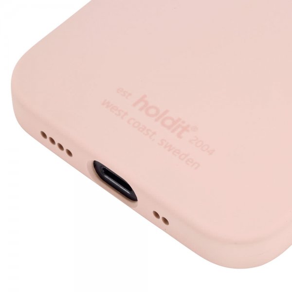 holdit iPhone 12 Mini Silikonikuori Blush Pink