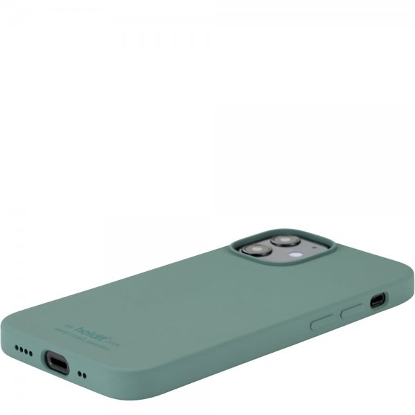 holdit iPhone 12 Mini Silikonikuori Moss Green