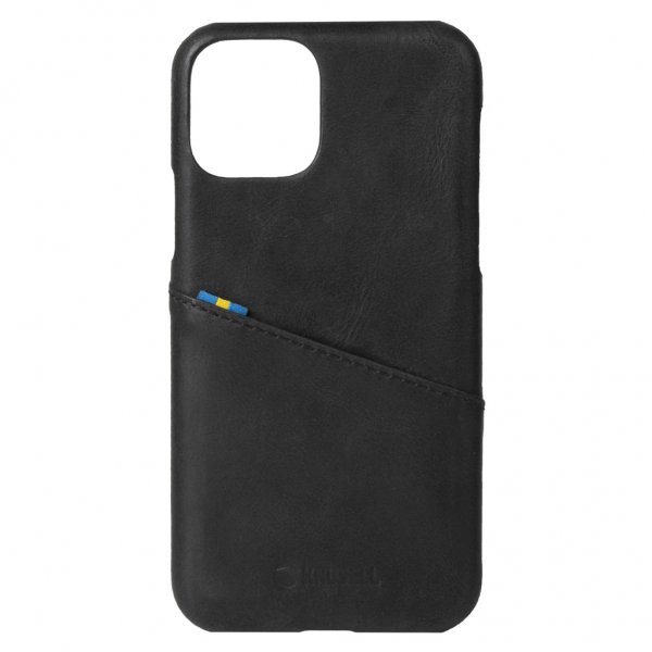 Krusell iPhone 12/iPhone 12 Pro Suojakuori Sunne CardCover Vintage Black