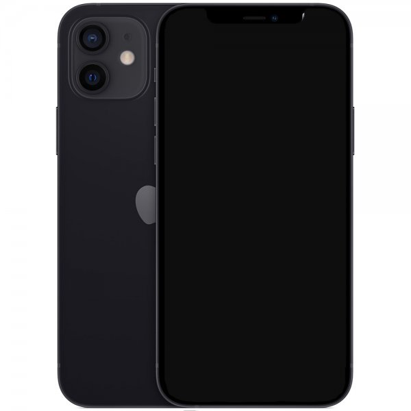 Begagnad Apple iPhone 12 Svart 64GB Nyskick
