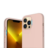 Rvelon iPhone 12/iPhone 12 Pro Silikonikuori Beige