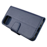 Rvelon iPhone 12/iPhone 12 Pro Kotelo, taitettava korttipaikka, sininen