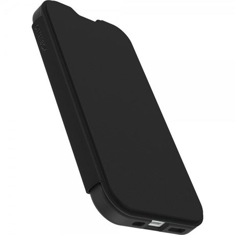 Otterbox iPhone 13/14/15/16/17 React Folio MagSafe -kotelo, musta, läpinäkyvä