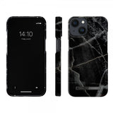 Ideal of Sweden iPhone 13/14/15/16e/17e Kuori Fashion Case MagSafe Black Thunder Marble