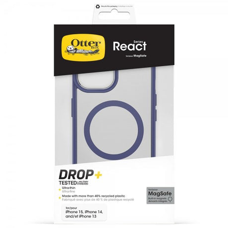 Otterbox iPhone 13/14/15/16e/17e Suojakuori React MagSafe Denver Dusk Purple