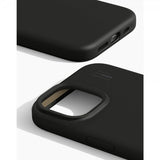 Ideal of Sweden iPhone 13/14/15/16e/17e Kuori Silikoninen MagSafe Musta