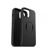 Otterbox iPhone 13/14/15 -kuori OtterGrip Symmetry MagSafe Musta