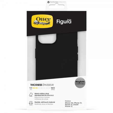 Otterbox iPhone 13/14/15/16/17 Kuori Figura MagSafe Musta