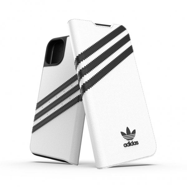 Adidas iPhone 13 suojakotelo Booklet Case, valkoinen