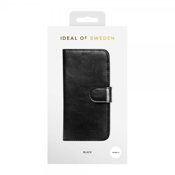 Ideal of Sweden iPhone 13 Kotelot Magnet Wallet+ Musta