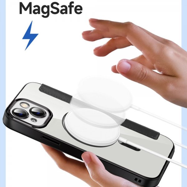 iPhone 13 -kuori MagSafe, violetti