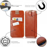 Kavaj iPhone 13 Kotelo Miami Ruskea