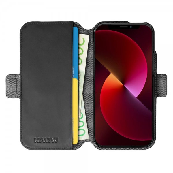 KAVAJ iPhone 13 Kotelo Phoenix Musta