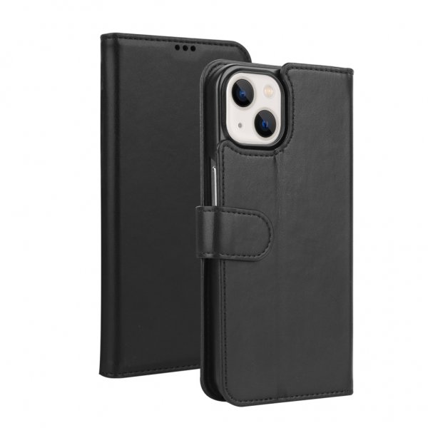 Krusell iPhone 13 Kotelo PhoneWallet Musta