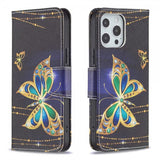 iPhone 13 Pro Kotelo Motivoitu Kimalleperhoset