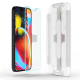 Spigen iPhone 13/13 Pro/14/16e/17e Näytönsuoja GLAS.tR EZ Fit 2-pakkaus