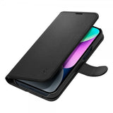 Spigen iPhone 13/iPhone 14 Kotelo Wallet S Musta