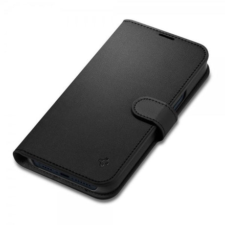 Spigen iPhone 13/iPhone 14 Kotelo Wallet S Musta