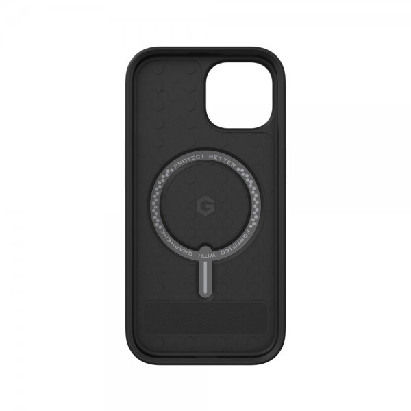 ZAGG iPhone 13/iPhone 14/iPhone 15 Suojakuori Denali Snap Kickstand Musta